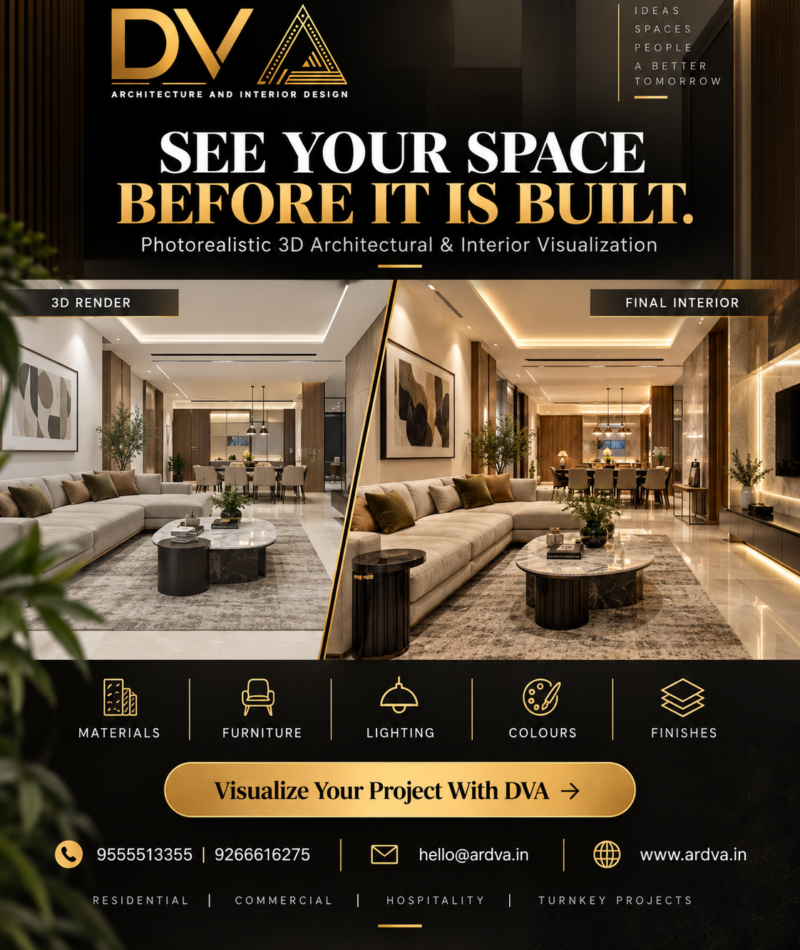 “Don’t Build It Until You See It: How 3D Visualization Is Changing Architecture & Interior Design”